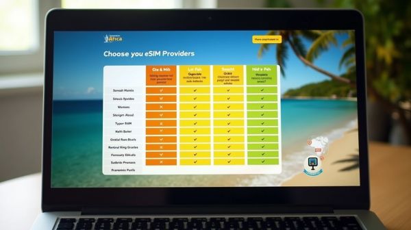 Choisissez votre eSIM idéale pour le Cap-Vert avec notre comparatif